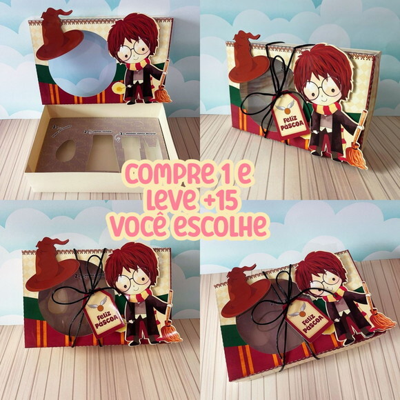 Arquivo de Corte Mini Confeiteiro Harry Potter #6600