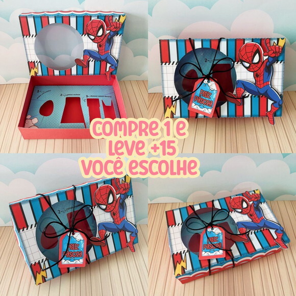 Arquivo de Corte Mini Confeiteiro Homem Aranha #6604