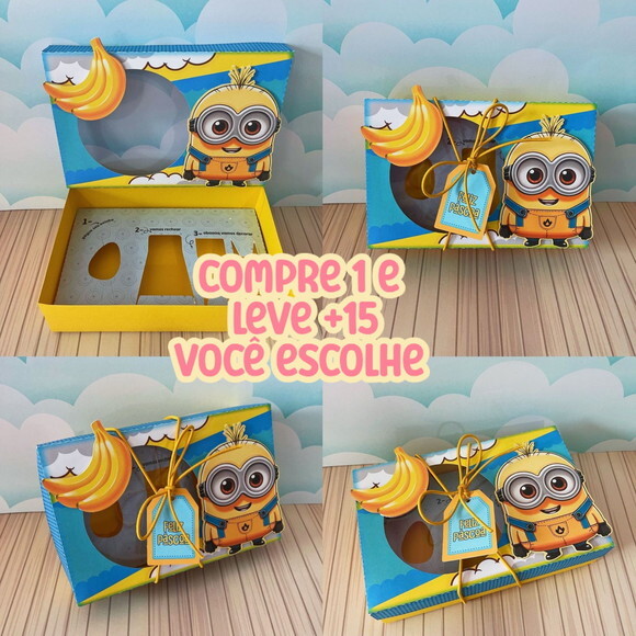 Arquivo de Corte Mini Confeiteiro Minions #6596