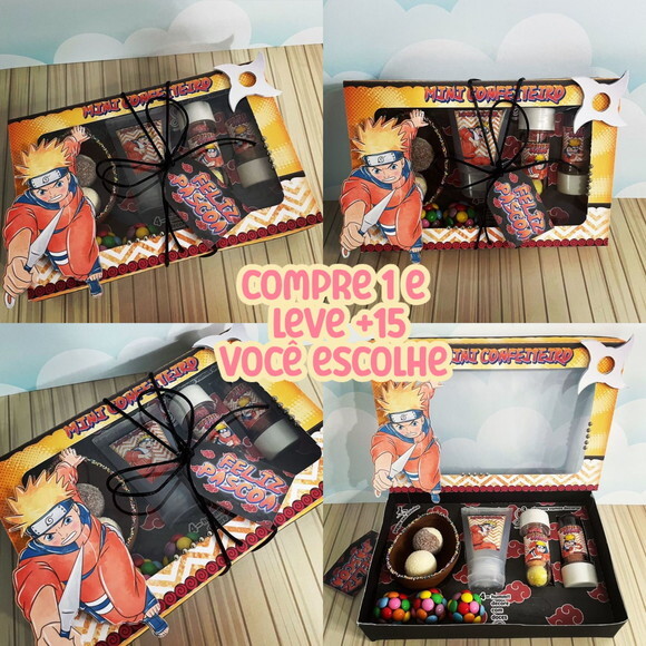 Arquivo de Corte Mini Confeiteiro Naruto #113