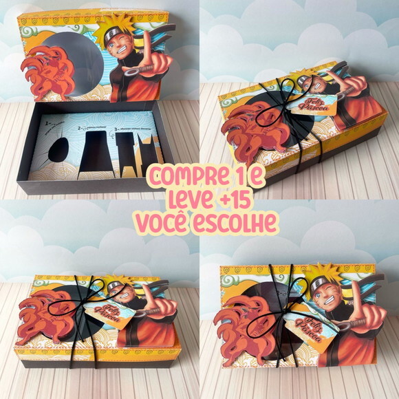Arquivo de Corte Mini Confeiteiro Naruto #4022