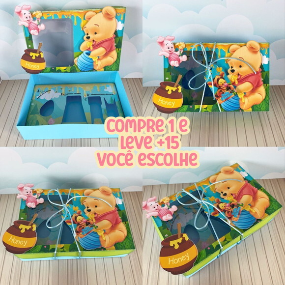 Arquivo de Corte Mini Confeiteiro Pooh #3997