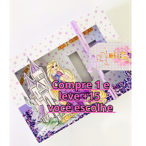 Arquivo de Corte Mini Confeiteiro Princesa Rapunzel #6493