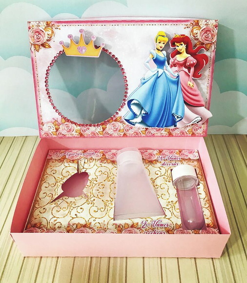 Arquivo de Corte Mini Confeiteiro Princesas #2215