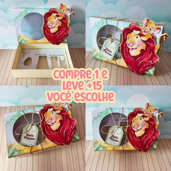 Arquivo de Corte Mini Confeiteiro Rei Leão #6590