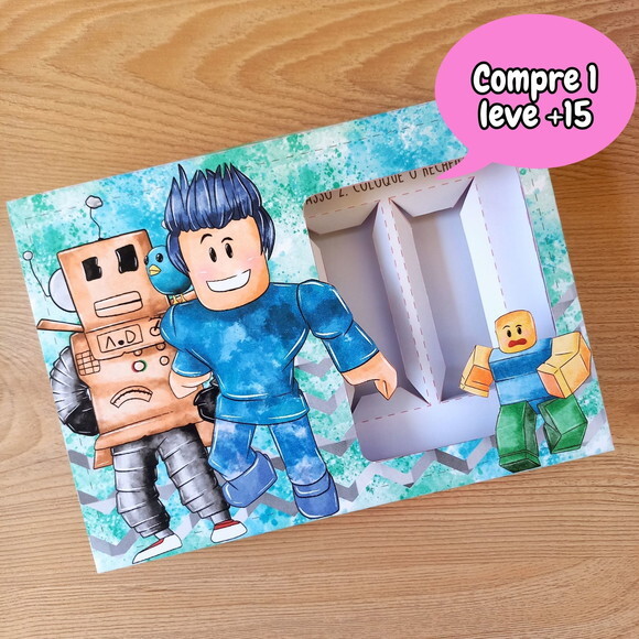 Arquivo de Corte Mini Confeiteiro Roblox #3693