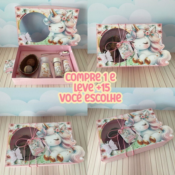 Arquivo de Corte Mini Confeiteiro Unicórnio #3989