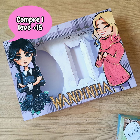 Arquivo de Corte Mini Confeiteiro Wandinha #3698