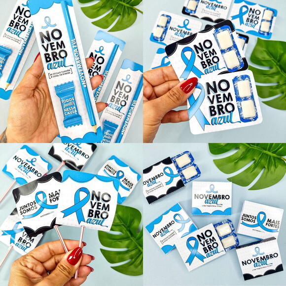 Arquivo de Corte Novembro Azul #7663