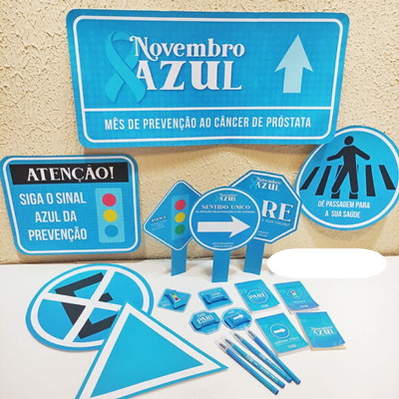 Arquivo de Corte Novembro Azul #7665