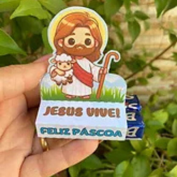 Arquivo de Corte Porta Bis Bis Jesus Pascoa #6546