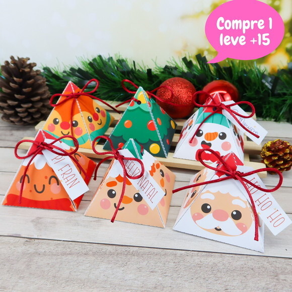 Arquivo de Corte Porta Bombom Rostinho Natal #3502