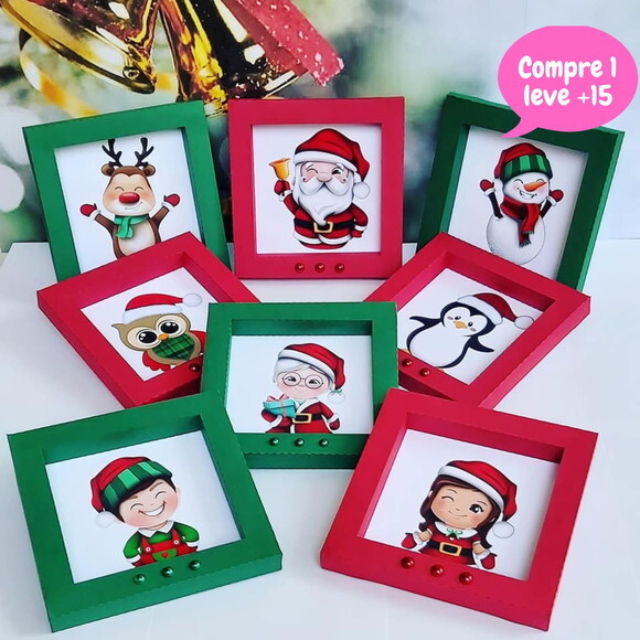 Arquivo de Corte Quadros Natal #3485