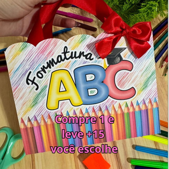 Arquivo de Corte Sacolinha Formatura #5590
