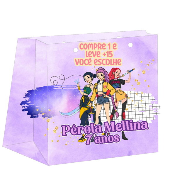 Arquivo de Corte Sacolinha Guerreiras do K-pop #7655