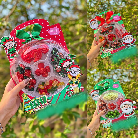 Arquivo de Corte Sacolinha Petisqueira Natal #7456
