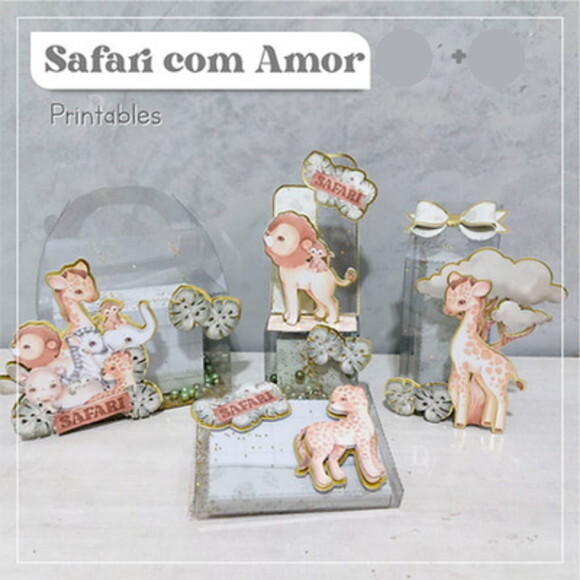 Arquivo de Corte Safari com Amor #1710