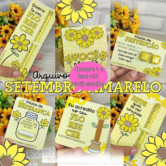 Arquivo de Corte Setembro Amarelo #5085