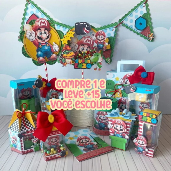 Arquivo de Corte Super Mario #1224