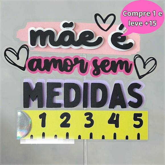 Arquivo de Corte Topo de Bolo Dia das Mães #3881