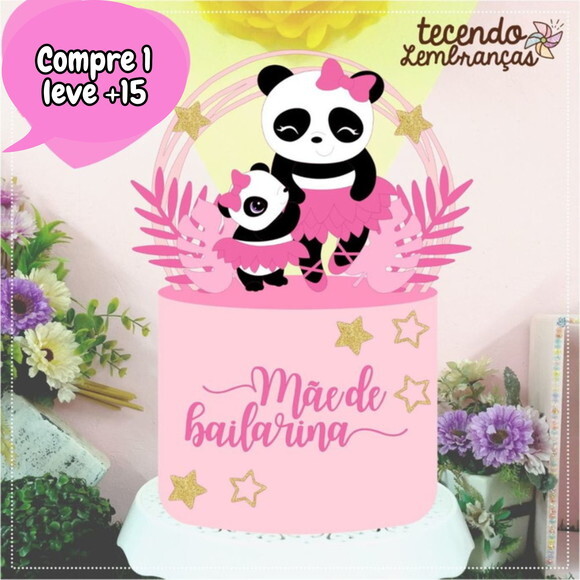 Arquivo de Corte Topo de Bolo Dia das Mães #424