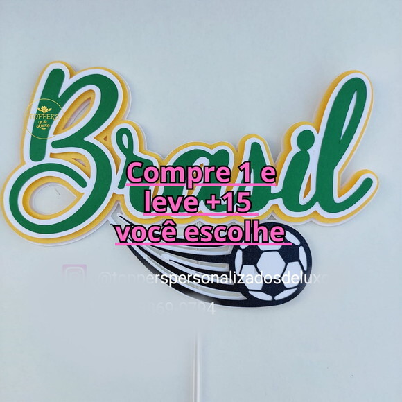 Arquivo de Corte Topo de Bolo Futebol #6158