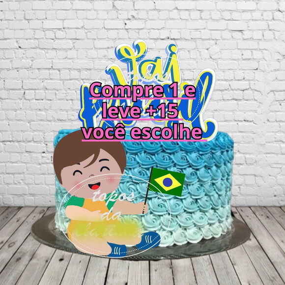 Arquivo de Corte Topo de Bolo Futebol #6164