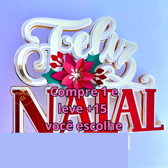Arquivo de Corte Topo de Bolo Natal #5838