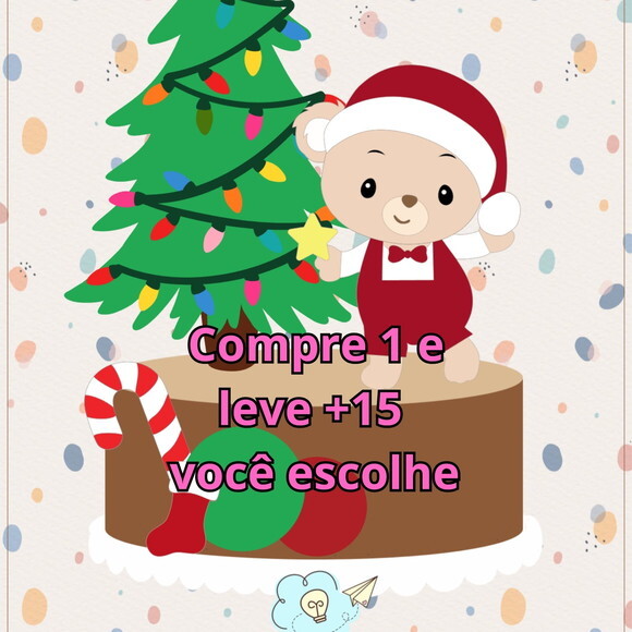 Arquivo de Corte Topo de Bolo Natal #5853