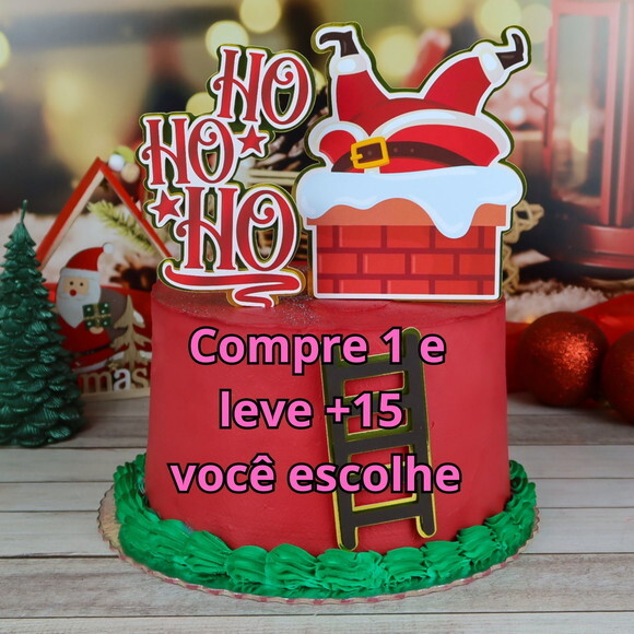 Arquivo de Corte Topo de Bolo Natal #5860