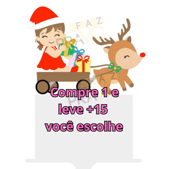 Arquivo de Corte Topo de Bolo Natal #5897