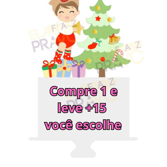 Arquivo de Corte Topo de Bolo Natal #5911