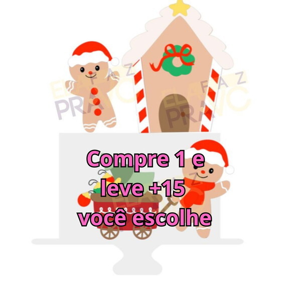 Arquivo de Corte Topo de Bolo Natal #5931