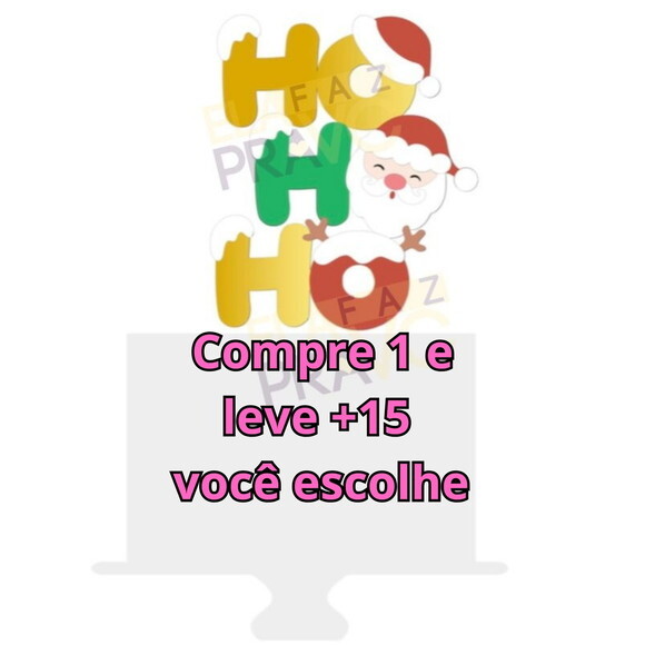 Arquivo de Corte Topo de Bolo Natal #5930