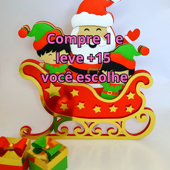 Arquivo de Corte Topo de Bolo Natal #5948
