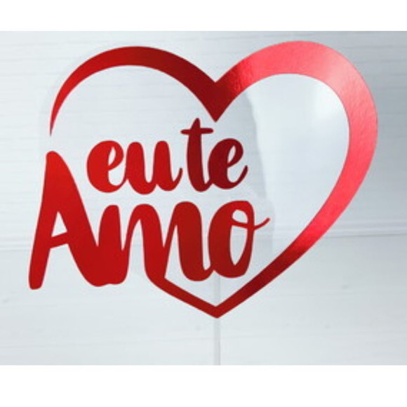 Arquivo de Corte Topo de Bolo- Dia dos Namorados #857