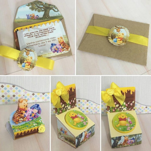 Arquivo de Corte Ursinho Pooh #2979
