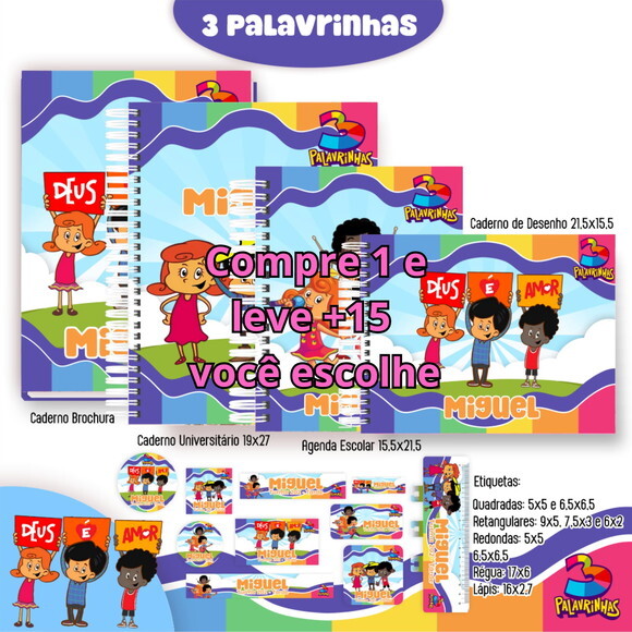 Arquivo de Corte Volta Ás Aulas 3 Palavrinhas Menino #5412
