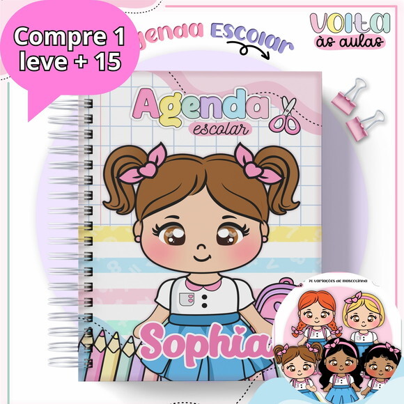 Arquivo de Corte Volta às Aulas Aluninhas #3564
