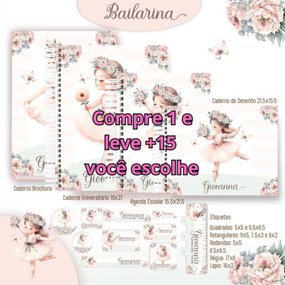Arquivo de Corte Volta Ás Aulas Bailarina #5415