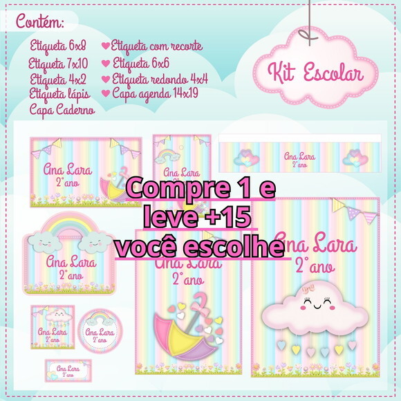 Arquivo de Corte Volta Ás Aulas Chuva de Amo #081