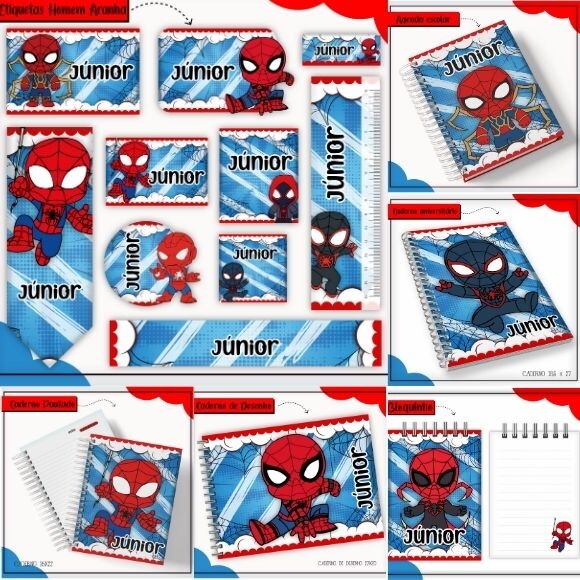 Arquivo de Corte Volta Ás Aulas Homem Aranha #034