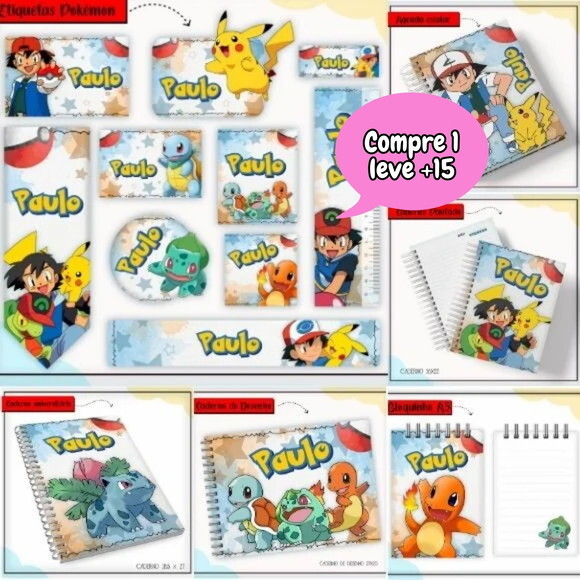 Arquivo de Corte Volta Ás Aulas Pokémon #006