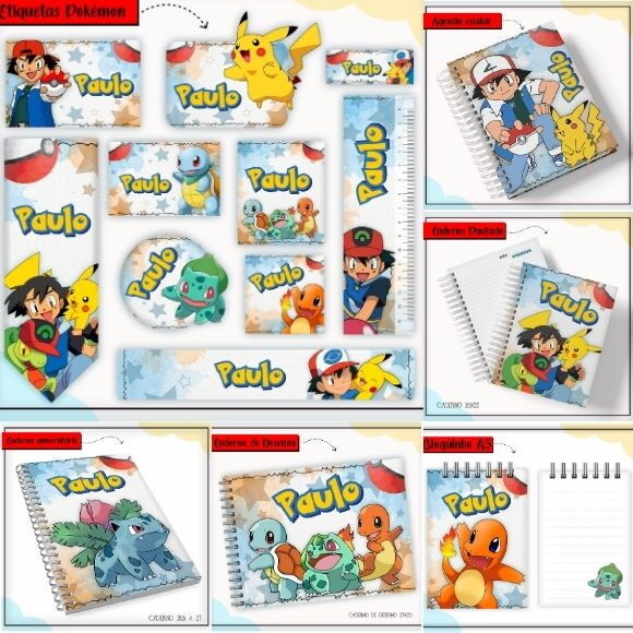 Arquivo de Corte Volta Ás Aulas Pokémon #006
