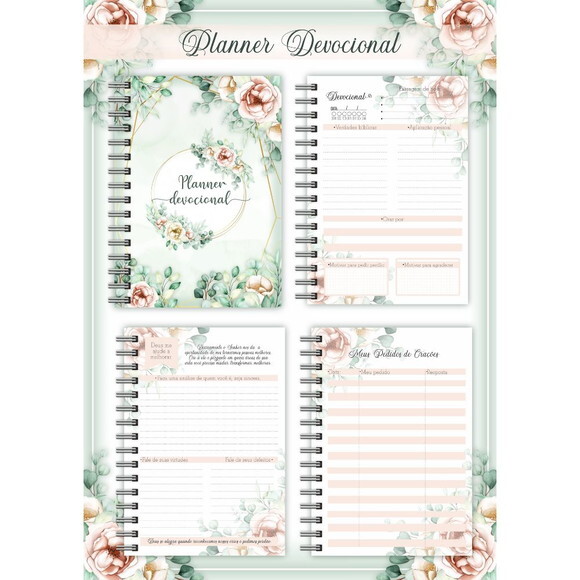 Arquivo Digital - Agenda/caderno Devocional Feminino #274
