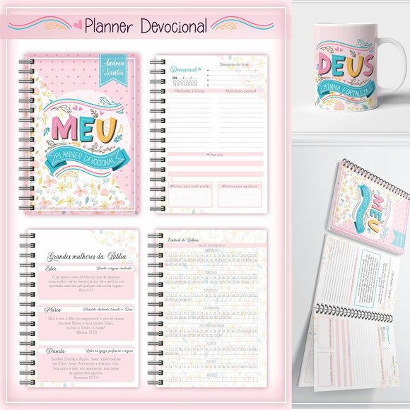 Arquivo Digital - Agenda/caderno Devocional Feminino #276