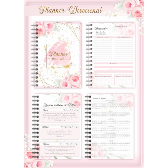 Arquivo Digital - Agenda/caderno Devocional Feminino 270