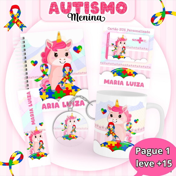 Arquivo Digital Agenda Autismo Menina #3407