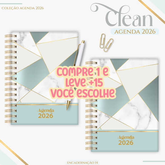 Arquivo Digital Agenda Basic Marble 2026 #7379