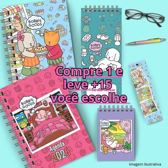 Arquivo Digital Agenda Bobbie Goods 2026 #6890
